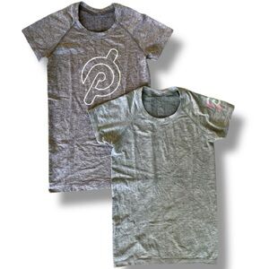 2 Lululemon Peloton Swiftly Tops Sz 6